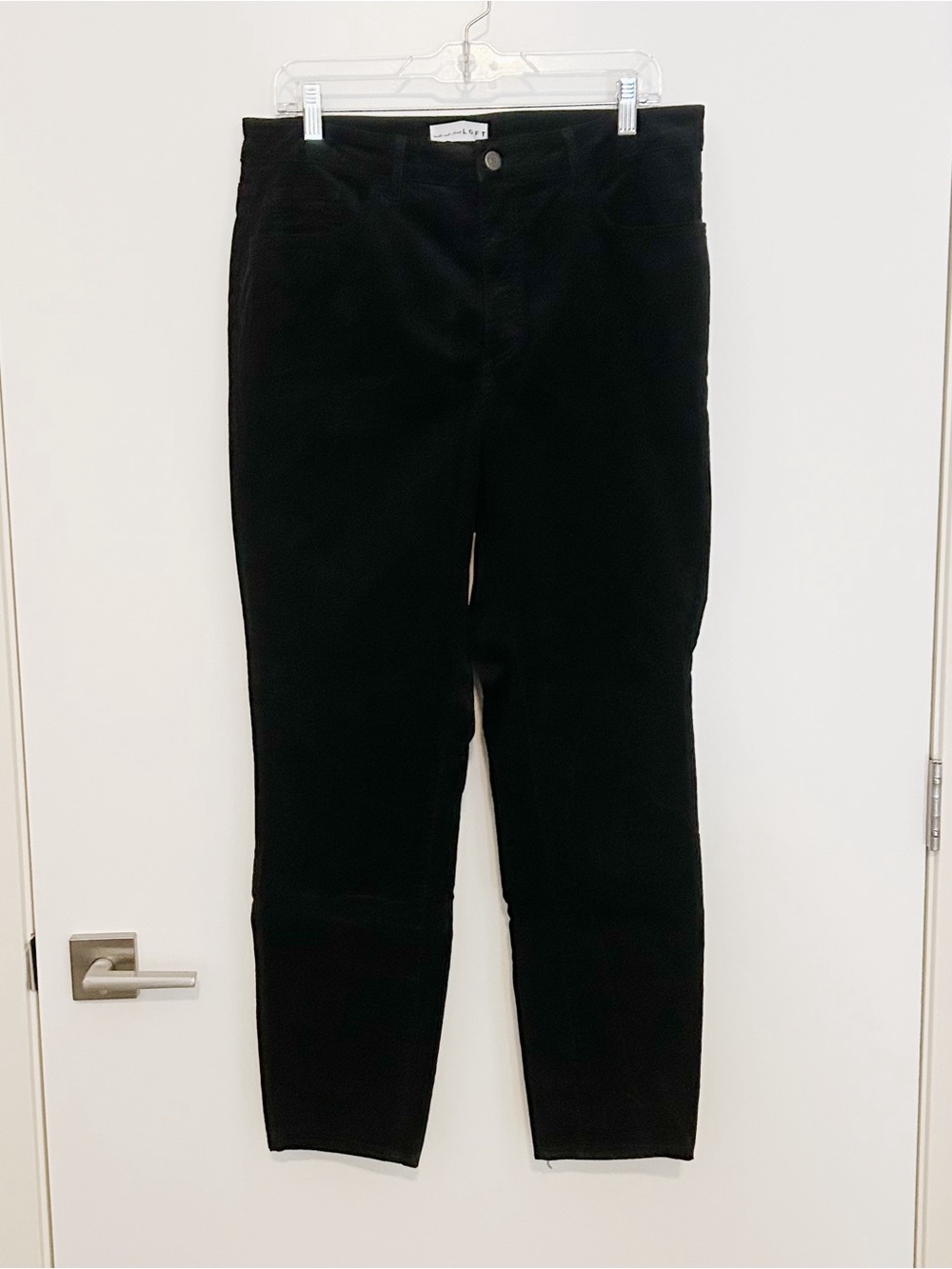 LOFT High Rise Ankle Corduroy Pants